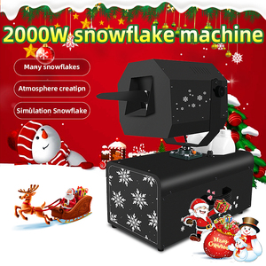 Máquina de Nieve SHTX, la Más Popular, 2000W, Cabezal Giratorio, Profesional, para Bodas, Navidad, Escenarios, Máquina de Copos de Nieve - Product Image 1
