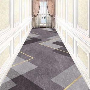 Chống Trượt <span class=keywords><strong>Polyester</strong></span> Thảm Kích Thước Khác Nhau Phẳng Dệt Phong Cách Cho Nhà Phòng Khách Phòng Ngủ Văn Phòng Khách Sạn Lối Đi Cầu Thang Nội Thất Cửa Mat - Product Image 2