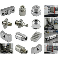 Pièces métalliques sur mesure usinées CNC de précision et usinées par électroérosion à fil, en acier inoxydable : manchons d'arbre, brides, bagues, boîtiers, composants OEM ODM