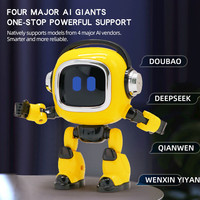 Robot de bureau interactif intelligent IA avec commande vocale, animal de compagnie interactif pour bureau, maison, espace de travail, pour le développement précoce des enfants