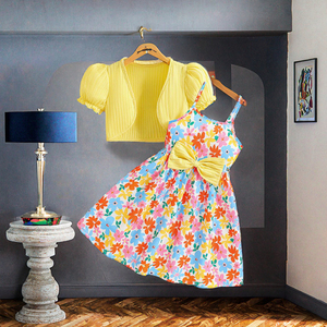 Vestidos <span class=keywords><strong>de</strong></span> Fiesta Elegantes <span class=keywords><strong>para</strong></span> Niñas <span class=keywords><strong>de</strong></span> 6 Años, Vestidos <span class=keywords><strong>de</strong></span> Flores <span class=keywords><strong>para</strong></span> <span class=keywords><strong>Adolescentes</strong></span>, <span class=keywords><strong>Trajes</strong></span> <span class=keywords><strong>de</strong></span> Poliéster/Algodón - Product Image 3