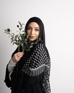 Bufanda de algodón Modal personalizada 70*180cm moda <span class=keywords><strong>Hijab</strong></span> turbante islámico impreso Modal chal Kuffiyeh hijabs palestino - Product Image 6