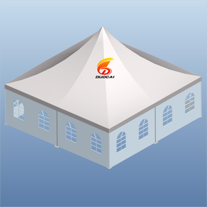 Tente extérieure de cadre en aluminium de haute qualité de 5x5m avec la couverture de polyester pour des <span class=keywords><strong>d</strong></span>îners Pagoda Exhibitions Events Distance de <span class=keywords><strong>baie</strong></span> de 5m - Product Image 1