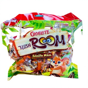 Chocolate de Doble Color con Forma de Champiñón de Calidad de Exportación, 240g |   Paletas de Dulces Novedosos en Blanco y Negro, Ofertas de Marca Personalizada - Product Image 5