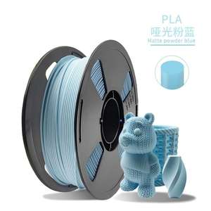 Wholesale Matte <b>PLA</b> 3D Printing Filament 1.75mm 1kg Low Warping 22 Colors Customizable for FDM 3D Printers Artistic Functional - Product Image 1