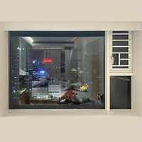 Ventanas Abatibles de Aluminio con Rotura de Puente Térmico Deyu, Aislamiento Acústico y Térmico, Doble Vidrio Templado, Garantía de 3 Años