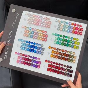 Ensemble de vernis à ongles en gel UV Cat Eye Rabia 80 couleurs, longue tenue, collection 4 saisons, pour usage professionnel et DIY, flacons - Product Image 3