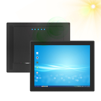 Moniteur tactile capacitif industriel haute luminosité 17 pouces 1000 nit |   Affichage compatible avec les interfaces USB Android et Linux