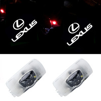 Projecteur LED Plug and Play Plano-Convexe pour Porte de Voiture, Lampe de Bienvenue HD Effet Ombre Fantôme pour Lexus LS RX ES IS LX