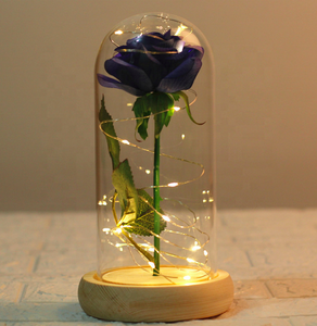Cadeaux de <span class=keywords><strong>la</strong></span> Saint-Valentin en gros, roses éternelles conservées dans un dôme en verre - Product Image 3