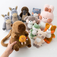 Peluches personnalisées avec logo : Capybara, âne, panda, Dudu, chat, lapin – Jouets promotionnels, cadeaux pour enfants