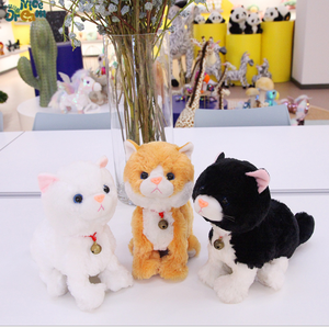 Gatto Elettrico Interattivo Realistico in Peluche, Giocattolo Simulazione Gatto, Animale di Peluche Personalizzato - Product Image 6