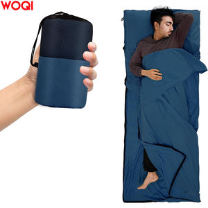 WOQI sac de couchage d'<span class=keywords><strong>été</strong></span> ultra léger avec doublure pour draps de voyage et sacs de couchage pour adultes parfait pour l'hôtel et le camping - Product Image 2