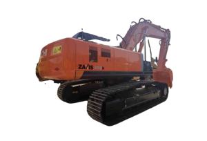 Excavatrice sur pneus d'occasion Hitachi ZX350H à vendre en état de marche, moteur ISUZU, capacité de la benne de 1m3, modèle 2016 - Product Image 1