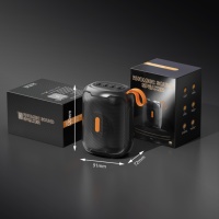 Mini haut-parleur portable avec Bluetooth, carte TF, radio FM, haut-parleur sans fil pour la maison/le bureau/l'extérieur