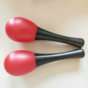 Instruments de percussion Orff pour enfants Matière plastique Les jeunes enfants aiment les secoueurs en forme d'oeuf pour l'éducation musicale - Product Image 3