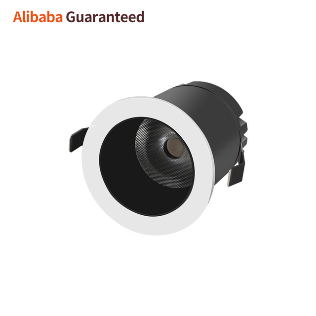 Smart Mini LED Spotlight with Aluminum Housing Anti-Glare Recessed Downlight 5W 7W High CRI 92 120 Beam Angle 3-Year Warranty