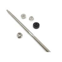 Boulon de fixation pour panneau solaire sur toit en acier inoxydable chinois SS304/SS316, norme DIN, finition lisse, fixation pour panneau solaire sur toit en pente