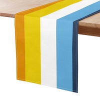 Chemin de table personnalisé arc-en-ciel gay avec motif Aroace, en polyester, idéal pour la décoration de table à la maison, les dîners et les fêtes.