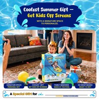 Eahora C3 Planche de natation électrique avec pistolet à eau, moteur 250W haute vitesse, planche de surf flottante motorisée pour le plaisir en piscine