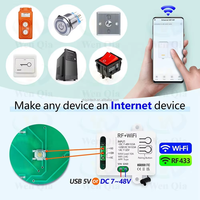 Mini relais intelligent Wi-Fi Tuya DIY RF 433 MHz 1 canal DC AC 9V 12V 24V USB 5V, interrupteur de télécommande sans fil pour ventilateur Google Alexa