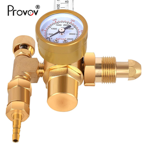 Bộ điều chỉnh áp suất khí <span class=keywords><strong>Argon</strong></span> CO2 có độ chính xác cao với đồng hồ đo lưu lượng cho hàn TIG MIG xi lanh CGA580 - Product Image 3