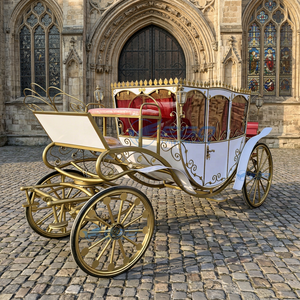 Chariot de luxe royal à chevaux 2026 pour le tourisme, les mariages et les événements spéciaux - Transport à 4 roues pour la visite touristique - Product Image 1