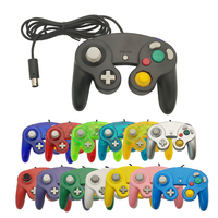 Joystick Gamepad Kabel Berkualitas Tinggi untuk Pengontrol Konsol Game Gamecube NGC