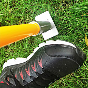Ensemble de 4 drapeaux de coin de terrain de football en PVC durables avec sac de rangement, produits de <span class=keywords><strong>golf</strong></span> pour l'entraînement au football et au soccer - Product Image 3