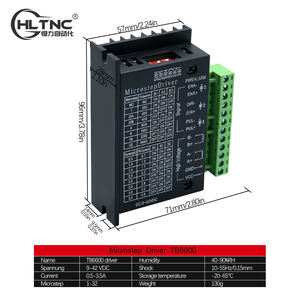 HLTNC 2-Phasen-Hybrid 3A 57 HS112 3 Nm 1,8 Grad Nema 23 Schrittmotor DM542/TB6600 Treibers ätze - Product Image 5