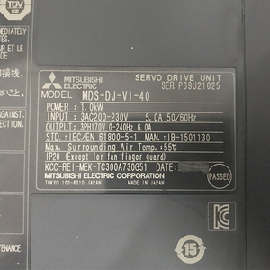 Pièce de rechange industrielle FANUC MDS-DJ-V1-40 - Product Image 3