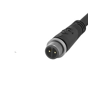 موصل صناعي صيني M12 ذكر إلى أنثى مقاوم للماء IP67 للاستخدام الخارجي، موصل أسلاك LED مقاوم للماء 250 فولت <span class=keywords><strong>10</strong></span> أمبير - Product Image 4