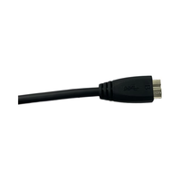 Kabel Data Pengisian Daya USB 3.0 2-in-1 Kecepatan Tinggi Terlindungi, PVC Tahan Lama, Tipe-C USB-A Micro-B 5Gbps 28AWG Tembaga Murni untuk Komputer dan Kamera