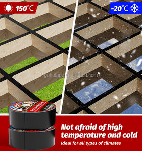 Bande de protection de solives de pont en acrylique auto-adhésive imperméable à Offre Spéciale poutres bande clignotante de solive de terrasse avec caractéristique antistatique - Product Image 3