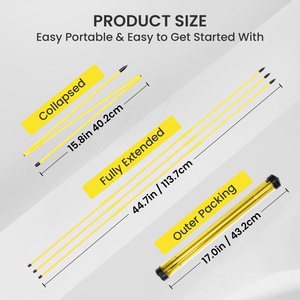 Nhà Máy Golf đào tạo Viện trợ ráp Golf alignment Gậy Golf huấn luyện viên thực hành thanh cho chất lượng cao - Product Image 3