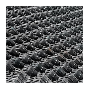 <span class=keywords><strong>Grille</strong></span> métallique en <span class=keywords><strong>acier</strong></span> inoxydable hexagonale <span class=keywords><strong>perforée</strong></span> en forme de diamant, ouverture de 20 mm, diamètre du fil de 1,5 mm, pliage disponible - Product Image 3