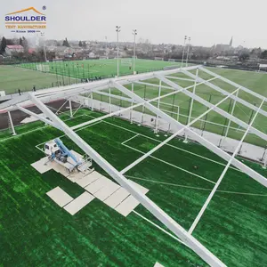 Waterproof Transparent Football Curved Tents For Events Outdoor For Hot Sale