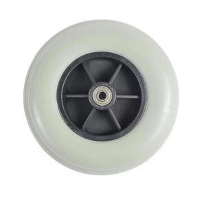 Rueda Sólida de PU de 8 Pulgadas para Silla de Ruedas, Ligera, de Uso Médico - Product Image 1