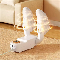 Sèche-chaussures rétractable Ménage Pliant Timing Cuisson Sèche-chaussures Écran tactile intelligent Automatique Air chaud Déodorant Sèche-chaussures