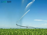 Système d'irrigation pivotant intelligent avec canon d'arrosage