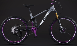 Groothandel Aluminium Alloy Voorvering 27.5'' Travel Mountainbike 120 kg Draagvermogen Off-road <span class=keywords><strong>Butterfly</strong></span> Frame - Product Image 3