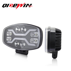 ไฟหน้า LED QIDEWIN ขนาด 10 นิ้ว 30000Lm 70W 12-24V สำหรับรถบรรทุกและรถออฟโรด - Product Image 1