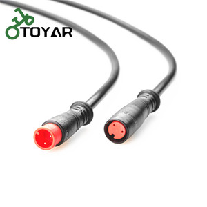 M6M7M8 4pin Electric Bicycle E Bike E Scooter <strong>Male</strong> and Female Cable Wire Plug Waterproof Connectors Cable - Product Image 1