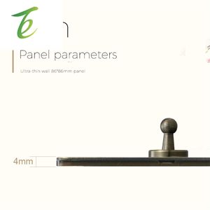 <span class=keywords><strong>Avoir</strong></span> ก้านโยกสลับทองเหลืองแบบย้อนยุค, ขึ้นและลง1-3ช่องแผงสแตนเลสสวิตช์รีเซ็ตม่านชัตเตอร์ - Product Image 5