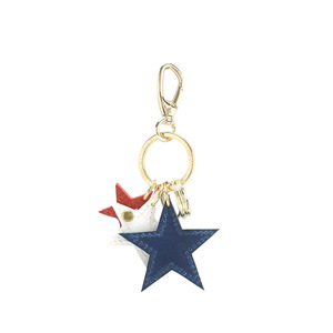 Llaveros personalizados de cuero PU, dijes creativos de cuero para bolsos, llavero minimalista estilo coreano. - Product Image 3