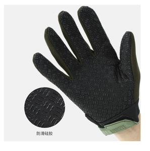 DFC0624 Guantes de camuflaje baratos para exteriores, con dedos completos o medio dedo, venta al por mayor. - Product Image 3