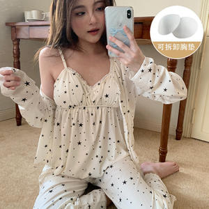 Camicia da notte in Cashmere con fiocco invernale con cinturino elastico in vita xxxxl - Product Image 5