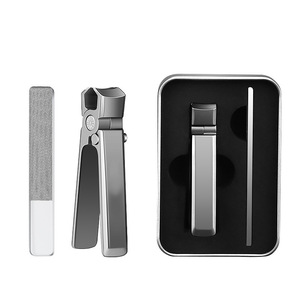 Stainless Steel Nail Clipper 2-Piece Set Wide Jaw Opening Durable For Adults Household Use - Product Image 5