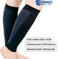 Chaussettes de sport imprimées numériquement, chaussettes de gym d'automne, chaussettes de compression tricotées, chaussettes mi-mollet de haute qualité