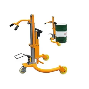 Forklift Truk Drum Hidrolik Mengangkat Platform / Drum Dumper / Lift Truck